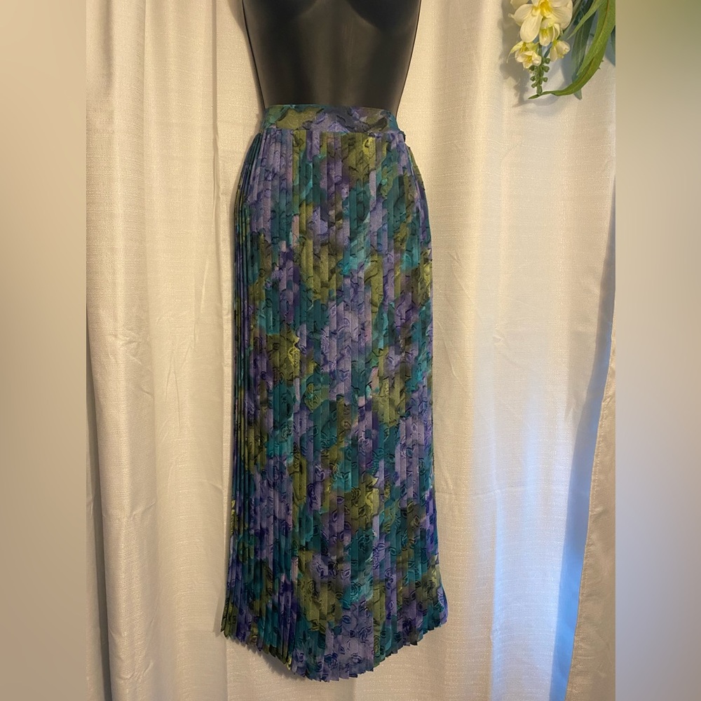 Pleated Skirt - Cymbrion - Sz Med - made in Italy